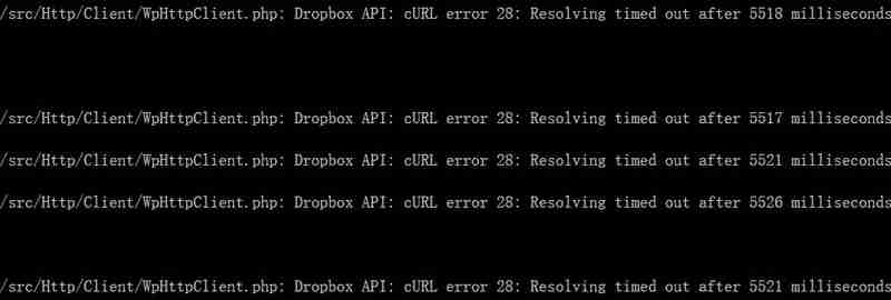 dropbox-api-curl-error-28-operation-timed-out